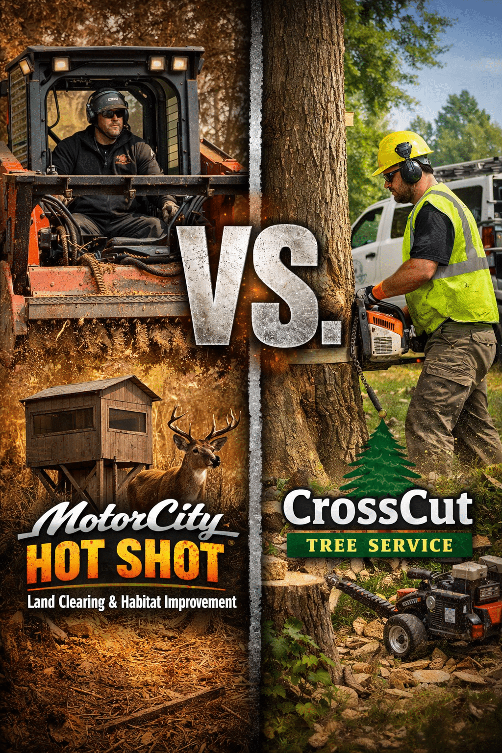 MotorCity Hot Shot vs Crosscut Tree Service
