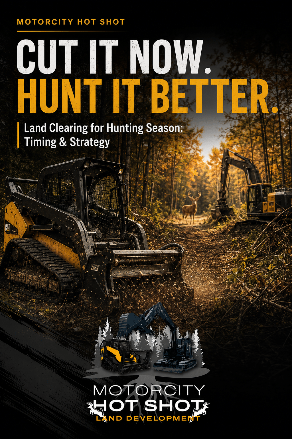 MotorCity Hot Shot - land clearing for hunting season