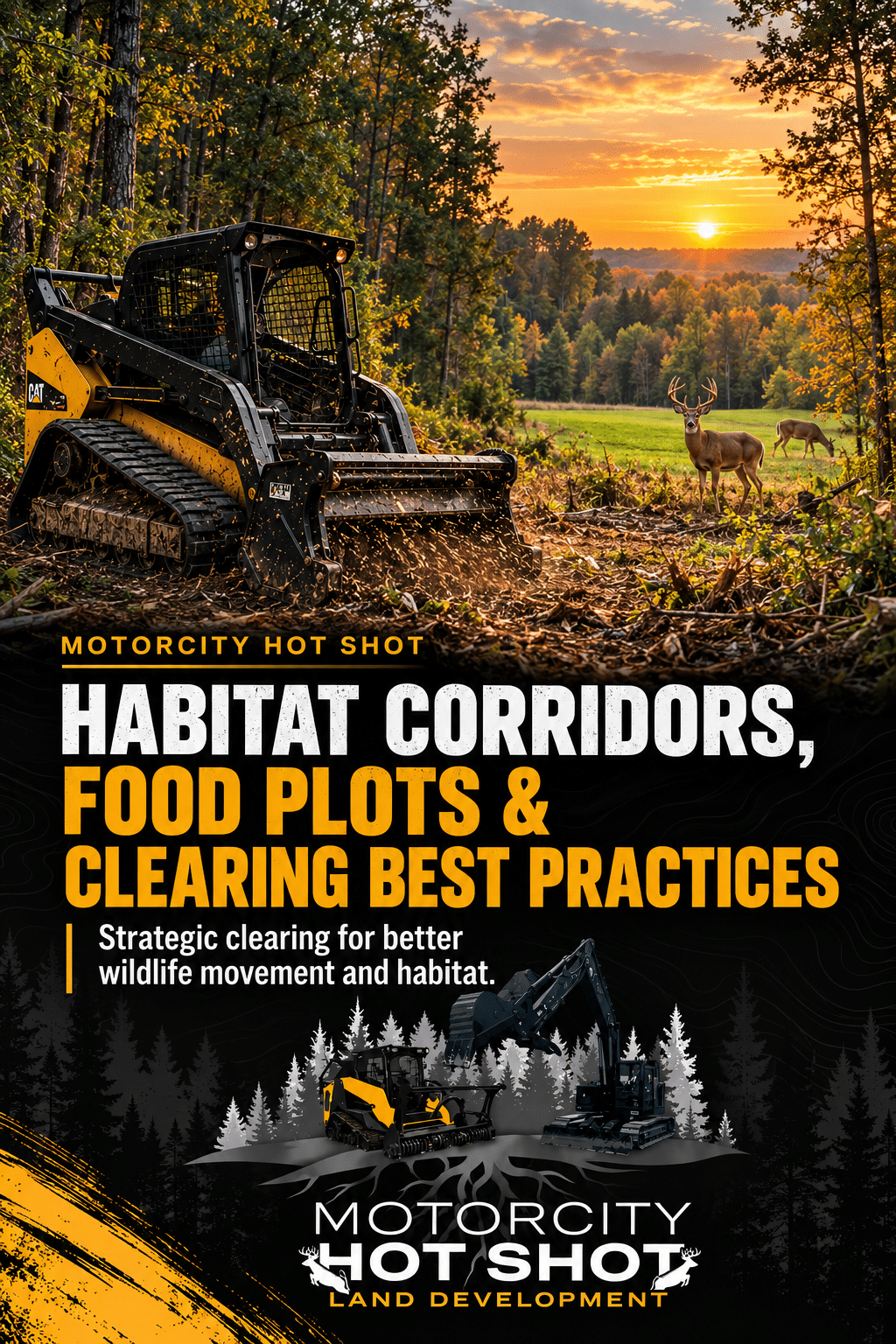 MotorCity Hot Shot - wildlife habitat improvement Michigan